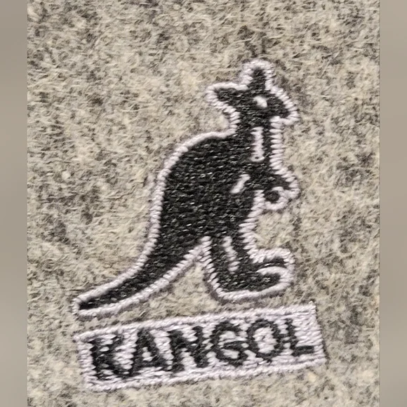 Grey Kangol Flat/Newsboy Style Cap - Picture 10 of 12